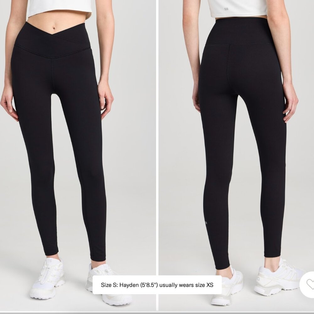 NWOT Splits59 Mia Rigor 7/8 Leggings S Black